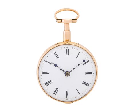 THOMAS MOSS LONDON antike englische Taschenuhr mit Viertelrepetition. Roségold 18K, seitlich graviert und zur Klangverbesseru