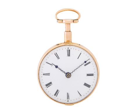 THOMAS MOSS LONDON antike englische Taschenuhr mit Viertelrepetition. Roségold 18K, seitlich graviert und zur Klangverbesseru