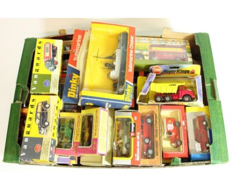 Collection of die cast vehicles, mostly Corgi, Matchbox and Bburago  incl. Vanguards VA10000 black traveller, VA 7001 Shell-B