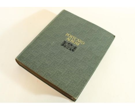Early C20th Postcard album with mainly period cards, all world with printed and RPPCs, inc. good scenes of India &amp; Tibet 