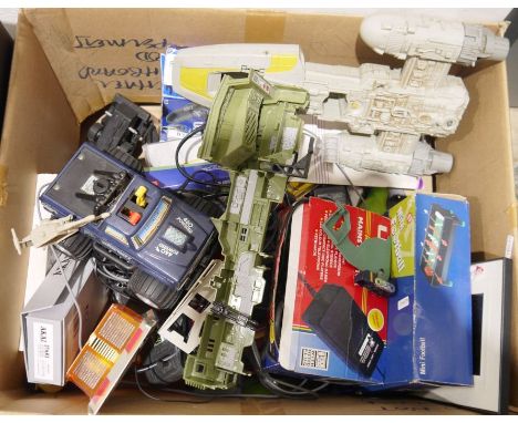 Large Quantity of playworn diecast model cars to include Matchbox Specials Kremer Porsche CKS, Matchbox Battlekings K-14 K-11