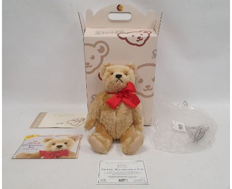 Steiff 50th Anniversary bear, Danbury Mint, blonde 2007, 294, with certificate and box&nbsp;