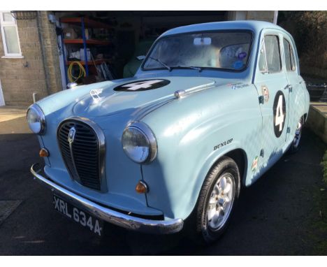 1957 Austin A35  Registration number XRL 634A  Chassis number AS5HCS26284  Speedwell blue with a two tone blue interior 948cc