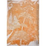 Andrew Southall (1947 ) Australian. 'Orange', Lithograph, Signed with Initials and Dated '88,