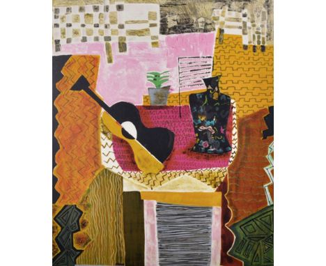 Wendy Chazin (20th Century) American. Untitled, Lithograph, Signed in Pencil, 22.75" x 18.5", together with three other litho