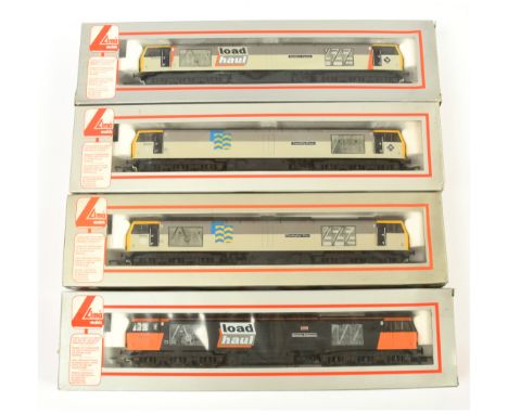 Lima OO Group of 4x Class 60 Diesel Loco's. Comprising 204857 60050 BR Grey Load Haul - Roseberry Topping; 204867 60059 Load 