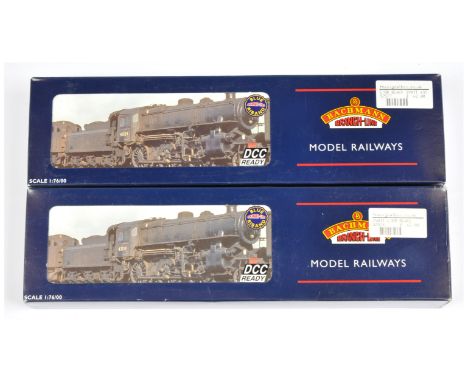 Bachmann OO Pair of BR Steam Loco's. Comprising 32-576 2-6-0 BR Black 43047 Ivatt Class 4 (1x vacuum pipe is detached but pre
