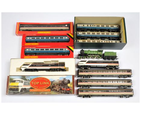 Hornby &amp; Lima Group of Loco's &amp; Coaches. To include R367 BR Intercity 91031 - Sir Henry Royce; R150 4-6-0 LNER Green 