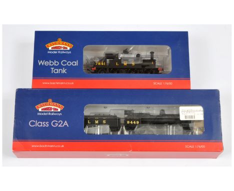Bachmann OO Pair of Steam Loco's. Comprising 31-476 0-6-0 LMS Black 9449 Class G2; 35-051 LNWR Webb Coal Tank 0-6-2 LMS Black