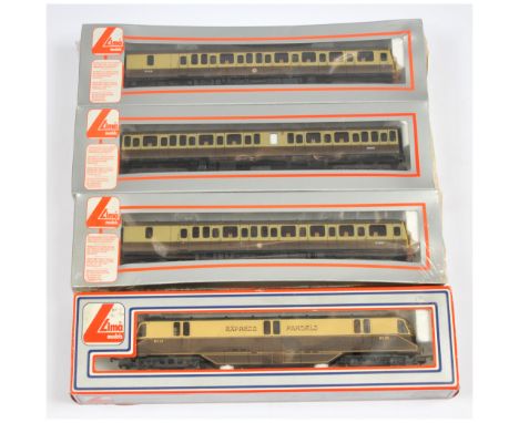 Lima OO BR Western Region Train Pack &amp; GWR Railcar. Comprising BR Western Region 204829A5 DMU Power Car 51410, 204830A5 5