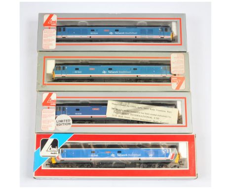 Lima OO Group of 4x Network SouthEast Class 50 loco's. Comprising 205207 Ltd edition 50035 Ark Royal Riko Int cert 645 of 850
