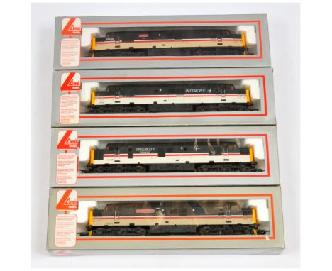 Lima OO Group of 4x Class 37 Loco's. 204843 BR Intercity Swallow Livery 37510; 205079 BR Intercity Swallow Livery 37251 The N