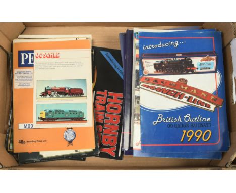 Bachmann, Hornby, Lima, GMR mixed group of catalogues. To include Bachmann 1990 through to 2010 - some issues missing; Hornby