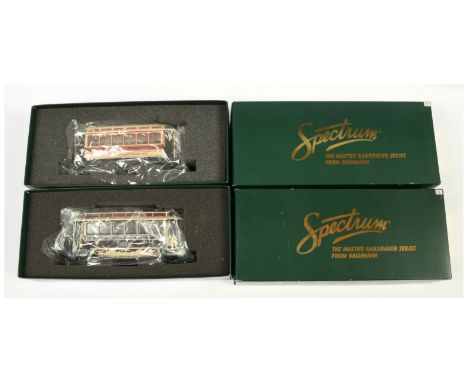Bachmann Spectrum Pair of boxed Street Cars. Comprising 25155 Single Deck "Hershey" & 25128 Single Deck "United Traction". Co