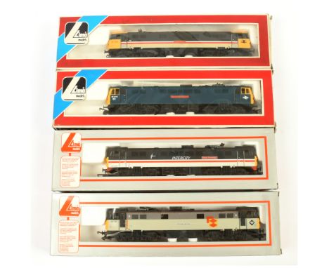 Lima OO Group of 4x BR Class 87 Overhead Electric loco's. Comprising 205130 87012 - Coeur de Lion - requires some cleaning; 2