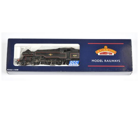 Bachmann OO 32-351DC 2-6-4 BR Black 80140 4MT Tank Loco DCC On Board - Late Crest + bagged accessories. Conditions: Excellent