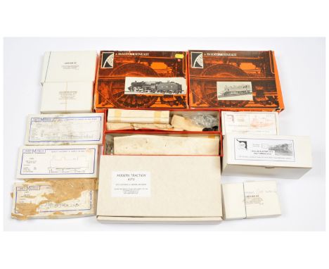 Wills Finecast, Keyser, Golden Arrow &amp; others OO Group of kits. To include Wills FC102 0-6-0 Chassis Kit; Keyser L30 2-6-