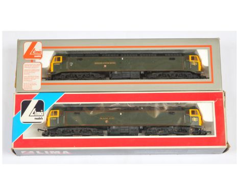 Lima OO Pair of BR Green Class 47 Diesel loco's. Comprising 205040 47484 Isambard Kingdom Brunel &amp; 205213 47628 Sir Danie