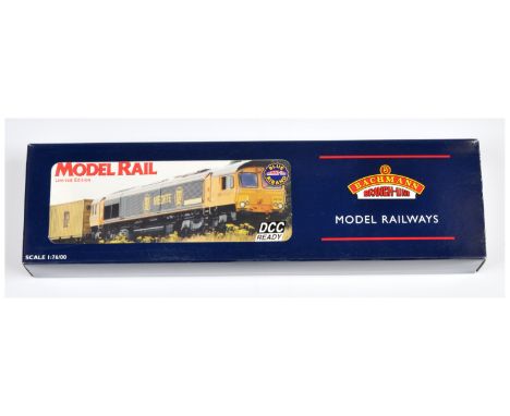 Bachmann OO Gauge 32-725Z Class 66 Medite/GBRF Diesel Locomotive No. 66709 "Joseph Arnold Davies", exclusive for Model Rail w