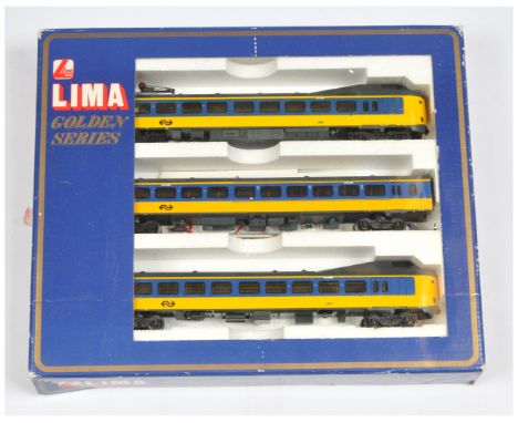 Lima HO Gauge European Outline Ref 149807 NS 3-car Set. Condition is Excellent Plus to Near Mint in Good to Good Plus box.&nb