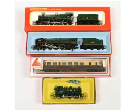 Triang, Hornby &amp; lima Group of boxed loco's. Comprising Triang Hornby R259NS 4-6-2 BR Green 70000 Britannia; Hornby R051 