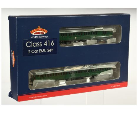 Bachmann OO Gauge 31-376 BR Green 2-car EMU Set consisting of 2EPB EMU 5770 No.S65384 and S77569, DCC ready. Conditions: Mint