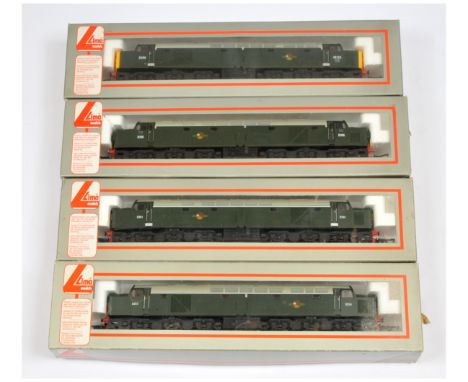 Lima OO Group of 4x BR Green Class 40 Diesel Loco's. Comprising 205060 D261; 205062 D354; 205200 D200 / 40122; 205201 D335. C