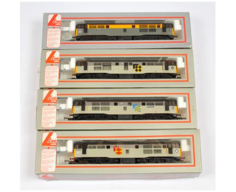 Lima OO Gauge Group of 4x Class 31 Diesel loco's. Comprising 205072 BR Grey / Yellow 31116 Rail 1981 - 1991; 205095 BR Triple