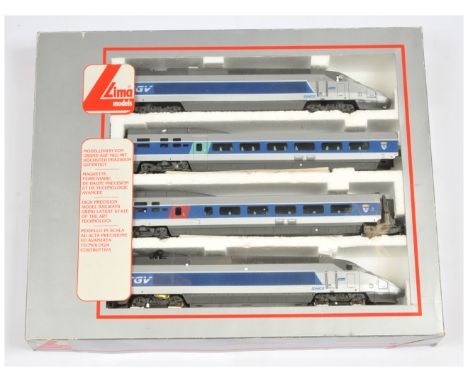 Lima HO Gauge European Outline Ref 149714 SNCF 4-car set. Condition is Excellent Plus to Near Mint in Good to Good Plus box.&