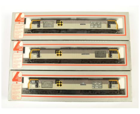 lima OO Group of 3x Class 60 BR Grey Railfreight Loco's. Comprising 204806 60032 William Booth; 205022 60004 Lochnagar; 20502