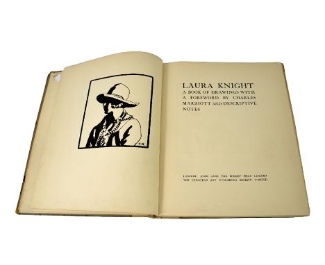 Laura Knight, A Book of Drawings, 1923, London: John Lane, limited edition number 386 of 500, with illustrations and original