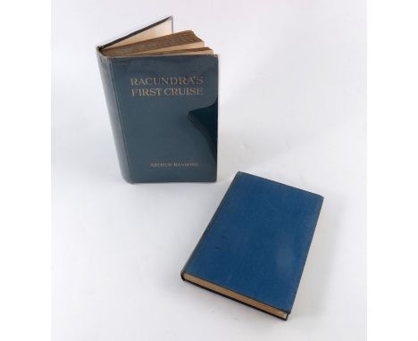Arthur Ransome, Racundra's First Cruise, George Allen &amp; Unwin Ltd, 1923, blue cloth boards, gilt lettering; and another, 