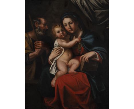 ANNIBALE CARRACCI (CIRCLE/SCHOOL) Before 3 November 1560 Bologna - 15 July 1609 Rome HOLY FAMILY WITH THE VIRGIN, THE CHILD A