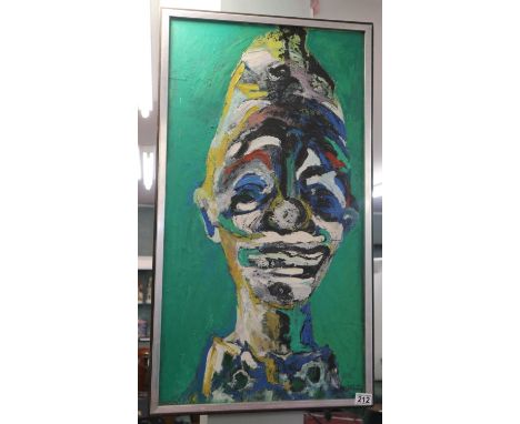 Oil painting on board originally painted by Jose Christopherson (1914 - 2014) Condition Report:The vendor has received an opi