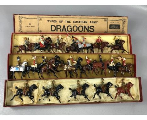 Vintage Toys W Britains: Quantity of mounted horseback figures various