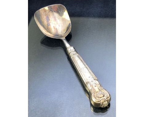 Georgian Hallmarked Silver caddy spoon Birmingham by maker Taylor &amp; Perry