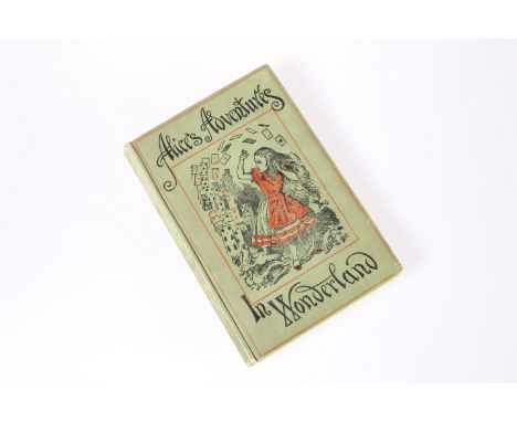 CARROLL (LEWIS), ALICE'S ADVENTURES IN WONDERLAND, pub. 1901, first edition by Macmillan, illustrated by John Tenniel.