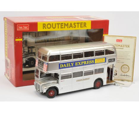 Sun Star Boxed 1:24 Scale 2903: WLT 664: The Silver Lady with Unpainted body, Limited Edition 1343/2500, although unchecked f