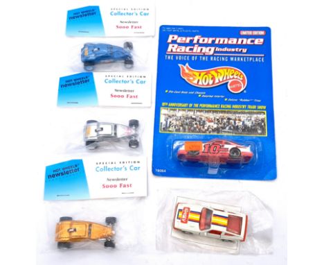 Mattel Hot Wheels Convention Models, to include 10th Anniversary Performance Racing Industry Trade Show Nascar, Hot Wheels Ne