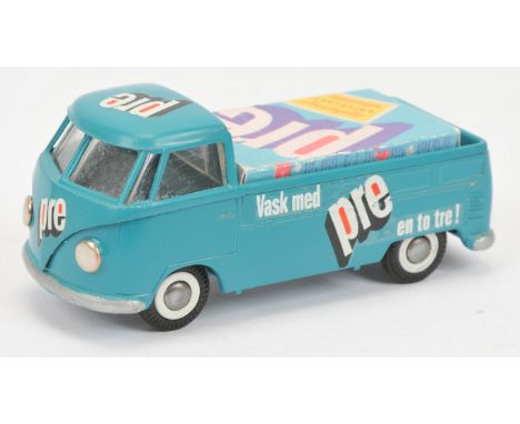 MotorMax 1:24 Volkswagen VW Type 2 T1 Van Police Green 79574 Model...