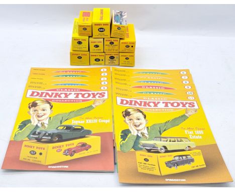 Dinky Toys (Atlas Editions/Norev) Classic Dinky Toy Collection Models with Magazines, comprising of issues 1-11, to include 1