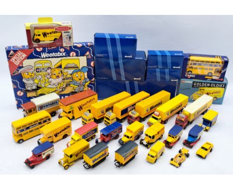 Corgi, Lledo &amp; Similar Weetabix Related Vehicle Group, Although unchecked for completeness, conditions generally appear t