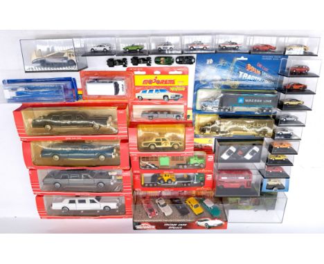 Boxed &amp; Carded Group of Modern Diecast Vehicles, to include Majorette, Oxford Diecast, Siku and similar, conditions gener