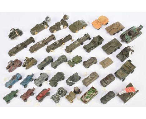 A mixed Military Group of US Army Vehicles to include, Charbens Armoured Desert Car, Ralstoy Anti-Aircraft Unit and others si