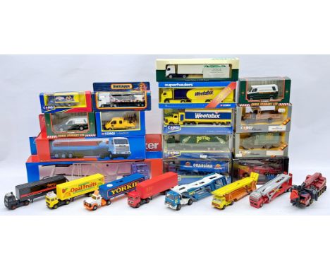 Corgi, Matchbox &amp; Similar Boxed &amp; Unboxed Commercial Vehicle Group, to include Corgi 58304 Ford Escort VAN "Eddie Sto