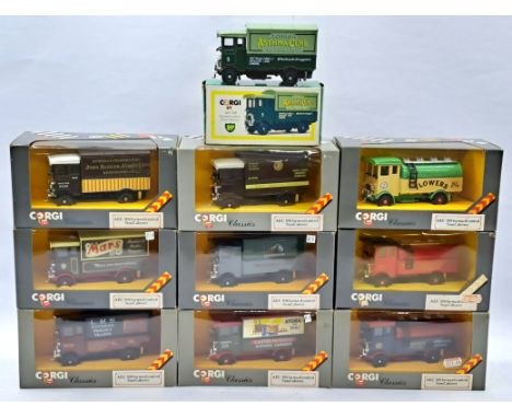 Corgi Classics Boxed AEC 508 Forward Control 5 Ton Cabover Group, to include vans and tankers, although unchecked for complet