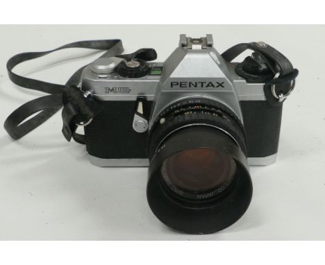 Pentax MG  35mm Film Camera: 50mm lens fitted