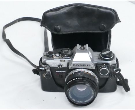 Olympus OM-10  35mm Film Camera: 50mm lens fitted