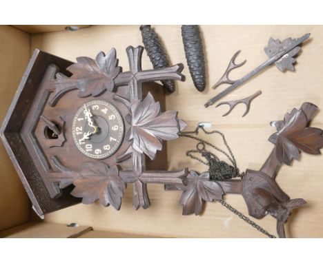 Early 20th Century Swiss Cuckoo Clock: