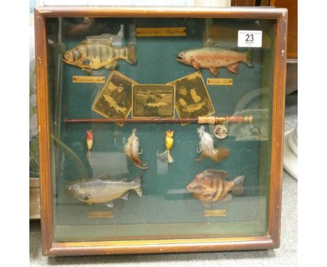 Angling Theme Frame Novelty Item:
